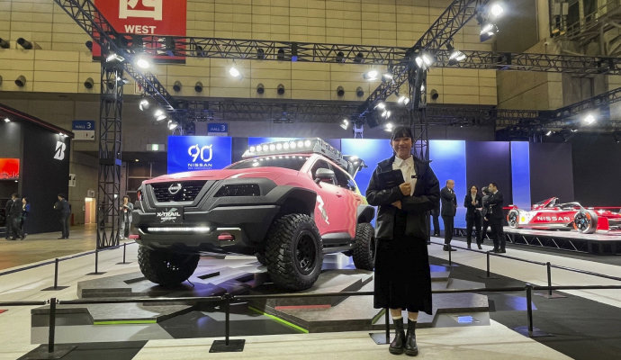 2024年のTokyo Auto Salonにて
