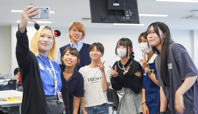 メンターは、まず高校生と仲良くなることをめざしている