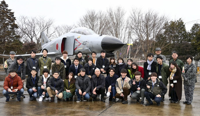 航空自衛隊百里基地にて