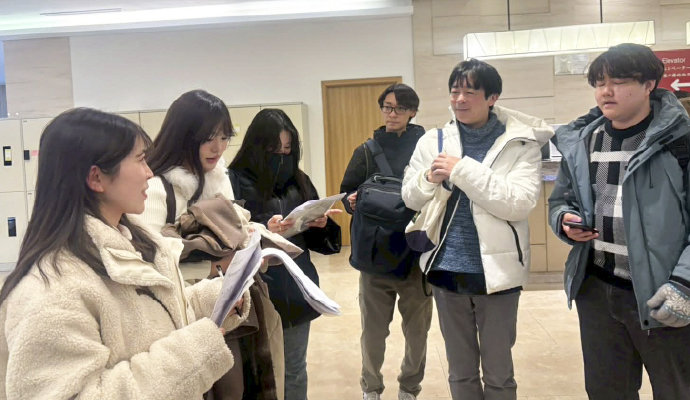 参加しているゼミでの活動風景